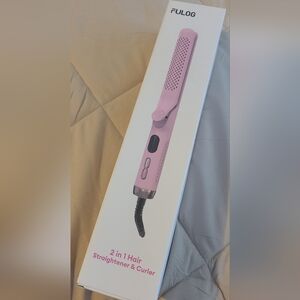 NEW 2 In 1 HAIR Straightener & Curler